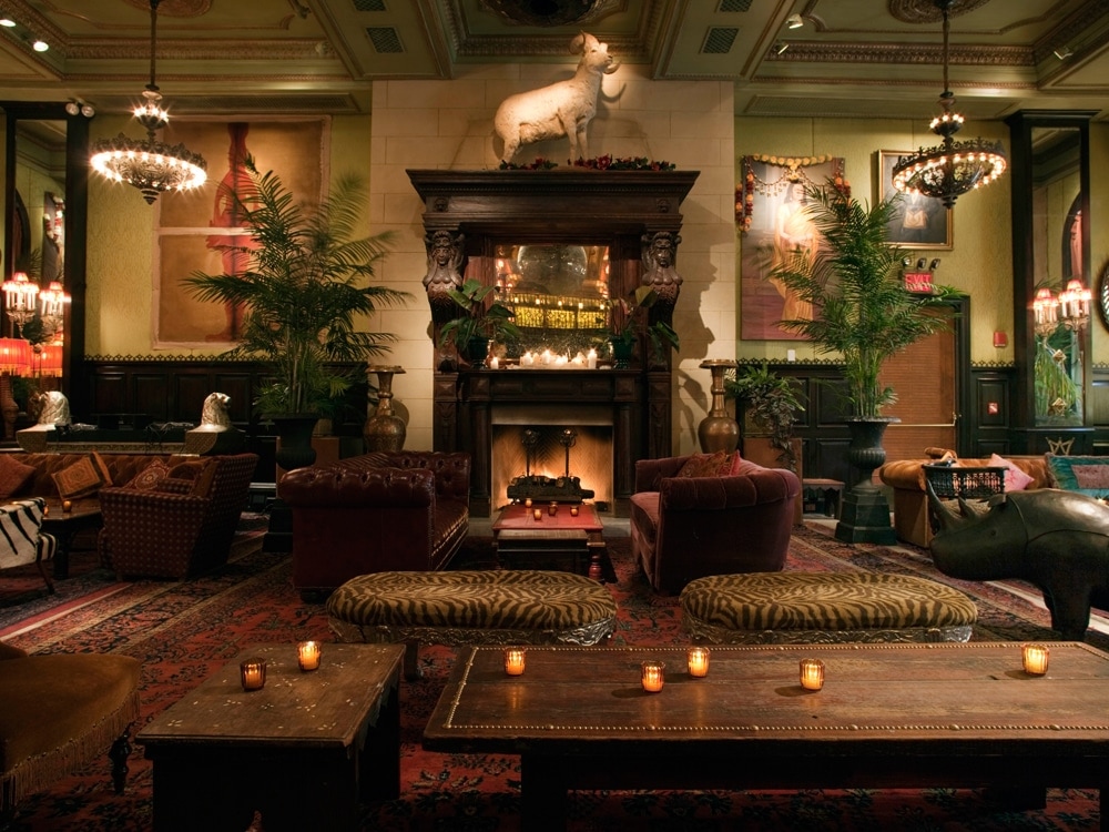 A roaring fireplace is one of the most welcome sights during the winter months. So sit back and sip a drink beside a cozy hearth at these decadent hotels around New York.